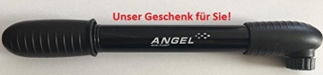 28 Zoll Fahrrad Laufrad Vorderrad Hohlkammerfelge CUT 19 Shimano Deore 610 schwarz für V-Brakes / Felgenbremse - 