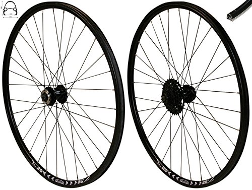 REDONDO 26 Zoll Laufrad Set Hinterrad Vorderrad Disc Felge