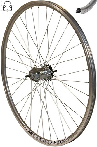 REDONDO 28 Zoll Hinterrad Felge Silber Shimano Nexus 3 Gang Rücktritt Bremse - 1