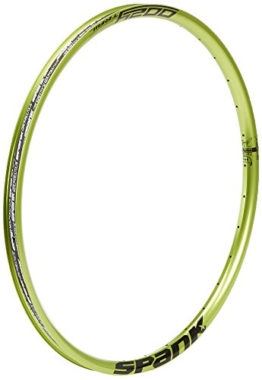 Spank Oozy Trail-295 AL, 32h Rim, 27,5 Zoll, Beadbite, Polished Felgen, Emerald Green, 650 B - 1