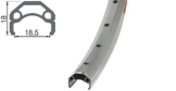 Vision Felge 622 X 21 Alu 36 Loch Silber - 1