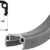Felge Alu 20″ silber matt 406-19 VL 8,5mm 36 Loch, ohne Ösen - 