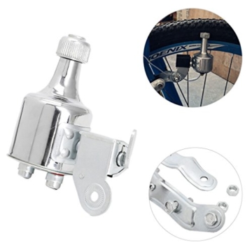 Freshsell Fahrradlichtgenerator 12 V 6 W Dynamo Motorisierter Reibungskopf Rücklicht Kit - 2