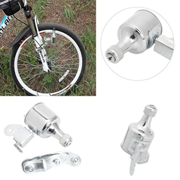Freshsell Fahrradlichtgenerator 12 V 6 W Dynamo Motorisierter Reibungskopf Rücklicht Kit - 8