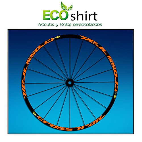Ecoshirt 2TM92ED0OR Aufkleber Stickers Felge Rim Mavic