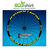 Ecoshirt RU-NKEI-UBQP Aufkleber Stickers Bontrager Kovee Pro TLR Am206 Wheel Aufkleber Felge Rim, Gelb - 1