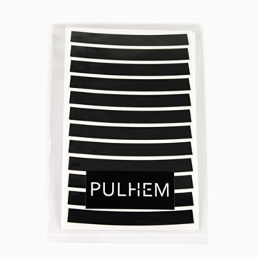 PULHEM reflektierende Reflex-Aufkleber 7mm schwarz - 3