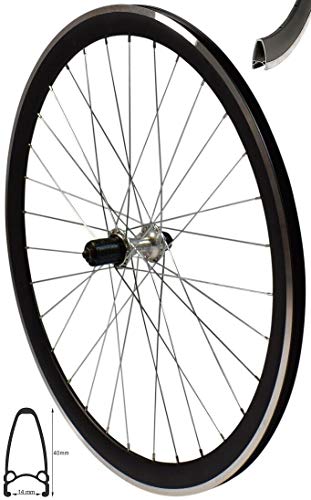 8 Fach Shimano Kassette Redondo 26 Zoll Hinterrad Laufrad VProfil Felge Silber