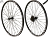 Redondo 28 Zoll Laufrad Set Hinterrad Vorderrad 28" V-Profil Hohlkammer Felge Schwarz + 7-Fach Kranz - 1
