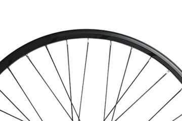 Reflektoren-Aufkleber fürs Fahrrad – 40 Streifen im Set – optimal für 27,5″  28″ und 29″ Felgen – Farbe schwarz (weiß reflektierend) – hochwertige