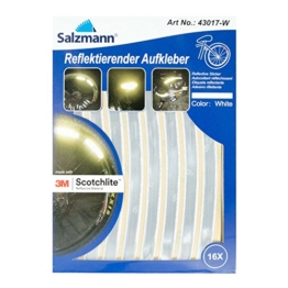 Salzmann 3M Scotchlite Reflektierende Aufkleber für Fahrradfelgen - 1