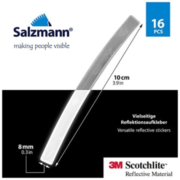 Salzmann 3M Scotchlite Reflektierende Aufkleber für Fahrradfelgen - 2