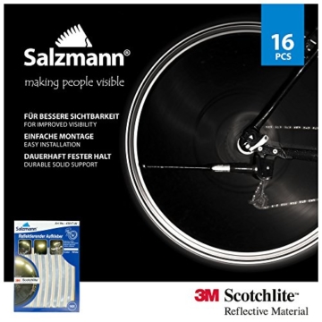 Salzmann 3M Scotchlite Reflektierende Aufkleber für Fahrradfelgen - 6