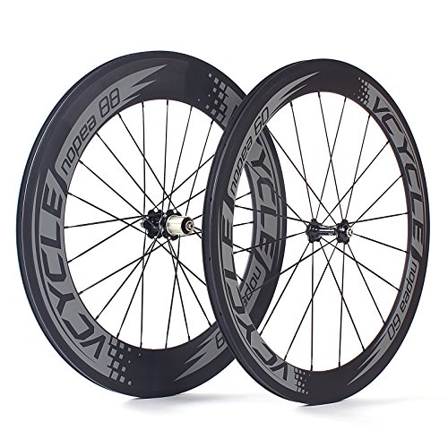 VCYCLE Nopea 700C Rennrad Carbon Laufradsatz Drahtreifen