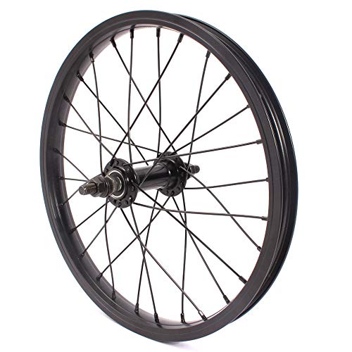 KHE 16" Zoll BMX Vorderrad schwarz 28mm Aluminium TDI