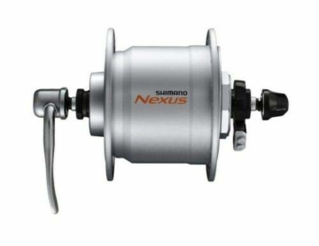 Redondo 20 Zoll Vorderrad Felge Silber Shimano Nexus Nabendynamo DH-C3000 3N QR - 2