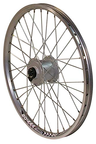Redondo 20 Zoll Vorderrad Felge Silber Shimano Nexus Nabendynamo DH-C3000 3N QR - 1
