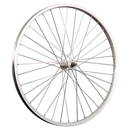 Taylor-Wheels Laufrad 26 Zoll Vorderrad Aluminium Fahrradfelge 559-21 Edelstahlspeichen Silber - 1