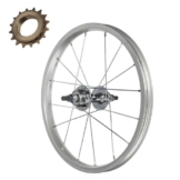 Hinterrad/Felge 16 x 1,75 + Ritzel Freilauf 16 Zähne 1 V Fahrrad Graziella MTB City Bike - 1