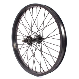 KHE 18" Zoll BMX Vorderrad schwarz BIG400 Alu Felge 36 Loch 10mm präzisionsgelagerte Nabe - 1