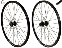 Redondo 27,5 Zoll Laufrad Set Vorderrad + Hinterrad Felge Disc Schwarz - 1