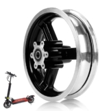 SYACHI 10 x 2,5 Elektroroller Felge Vorne, 10 Zoll Aluminium Radnabe für Kugoo M4 / Kaabo/SEALUP Scooter Scheibenbremsfelge, 10x2, 10x2,5 10x2,125 10x2,25 Reifenfelgen 6-Loch Ersetzen Zubehör - 1